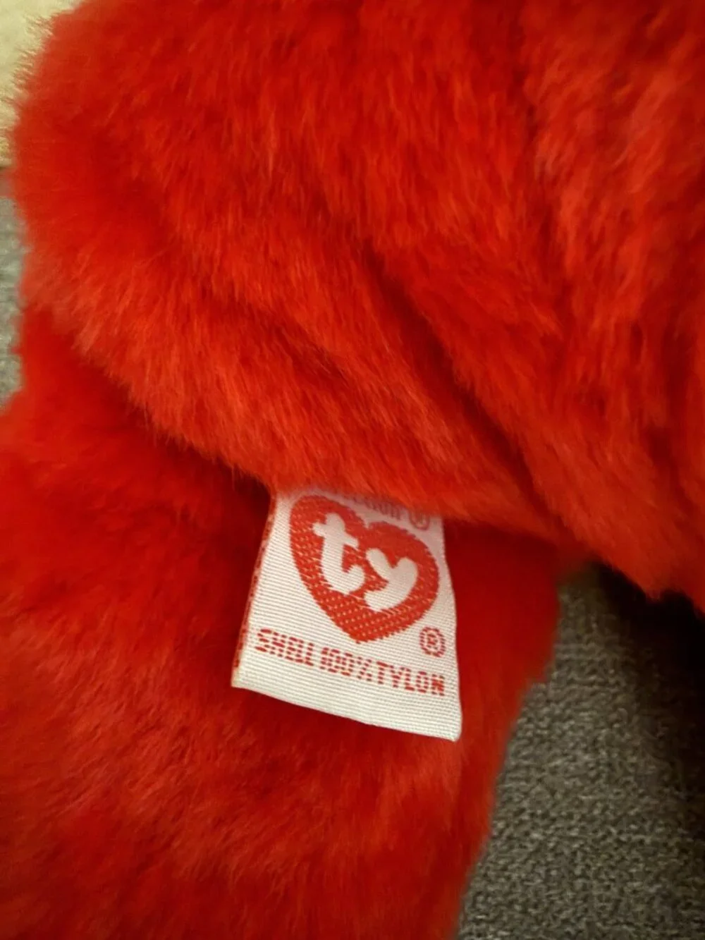 VTG Retired TY Beanie Plush Santa